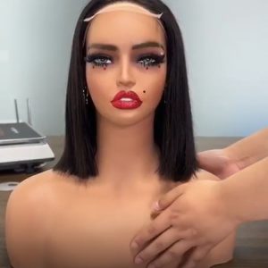 12 inches Bob 4*4 Closure Glueless Wig